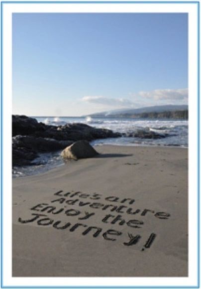 Si816 /SC90 Life's An Adventure Enjoy The Journey