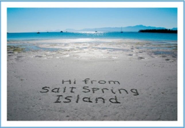 SX410 /SC40 Hi From Salt Spring Island