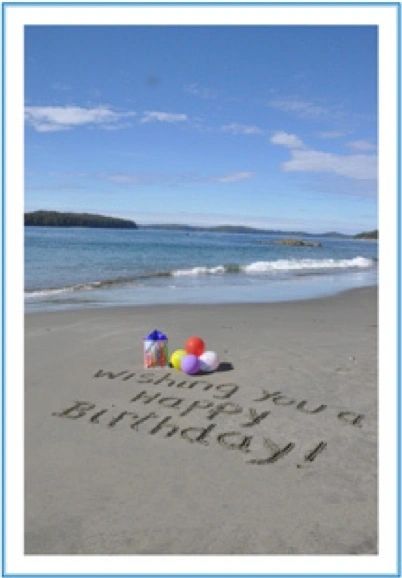 Sb814 /SC82 Wishing You a Happy Birthday