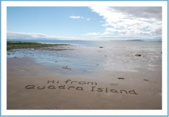 SG410 /SC58 Hi From Quadra Island
