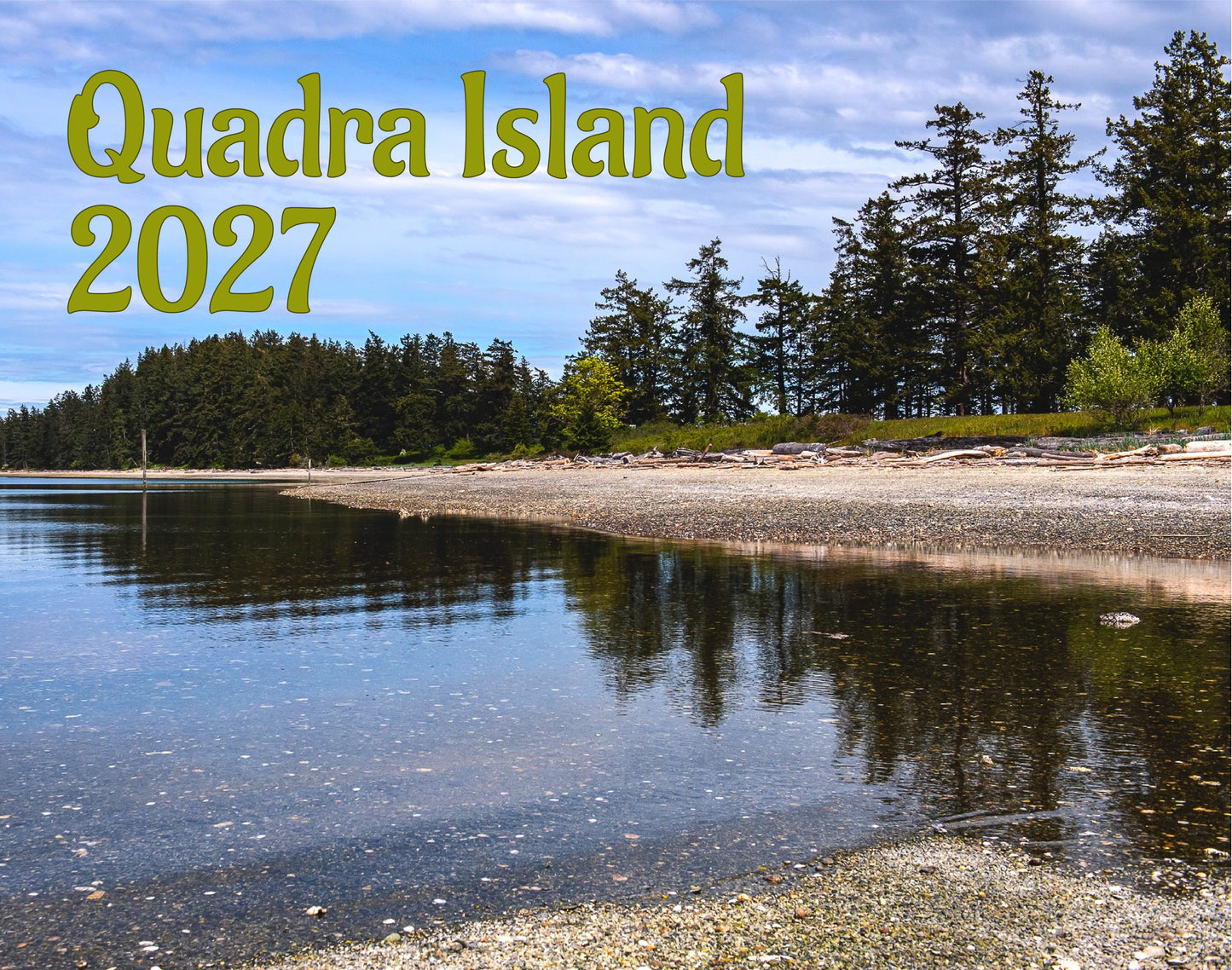2027 Calendar Quadra Island