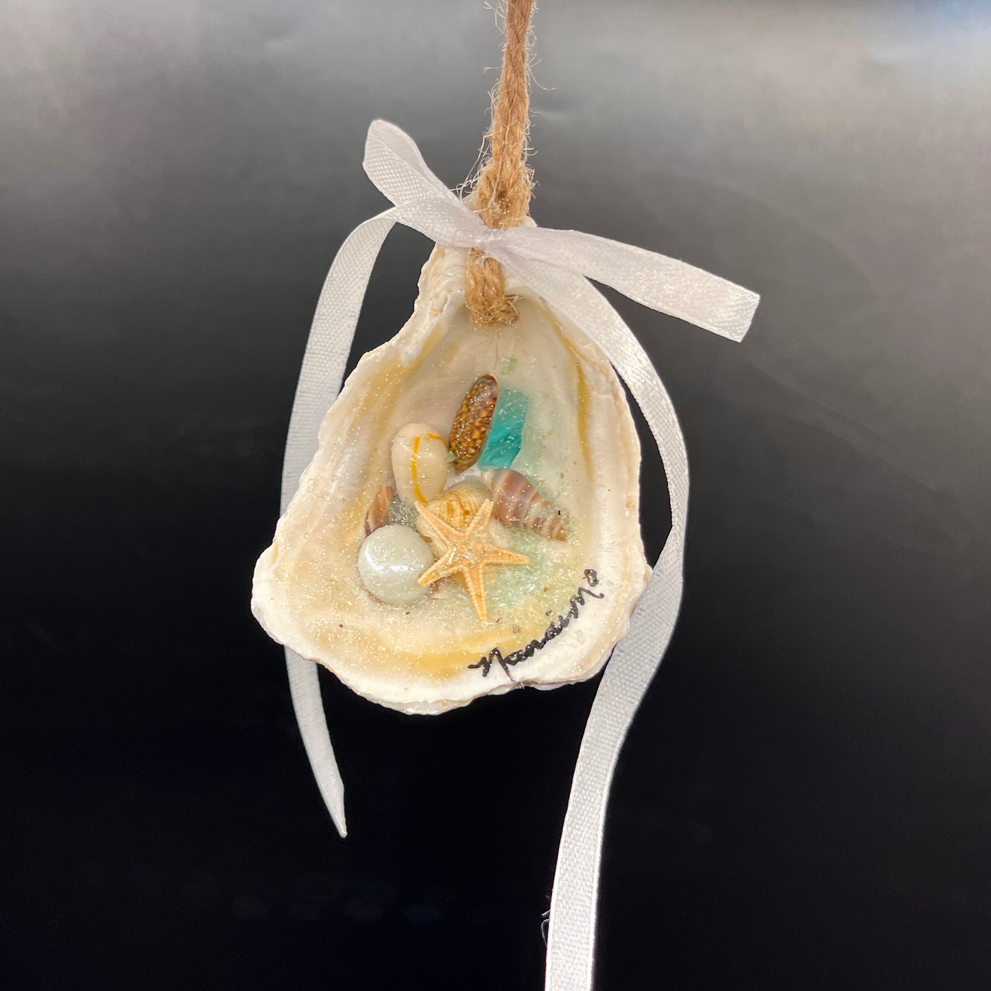 Seashell Ornament - customized!