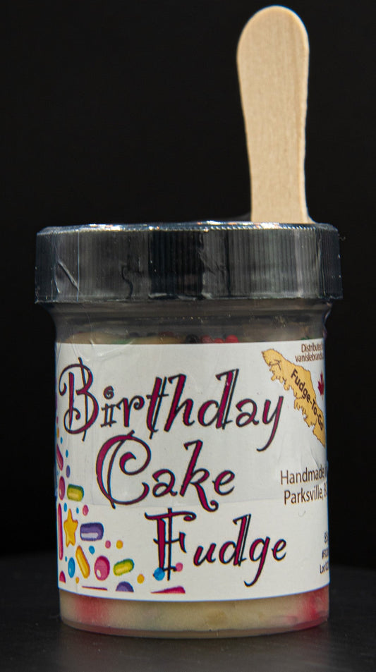 F0200 Birthday Cake Fudge-To-Go