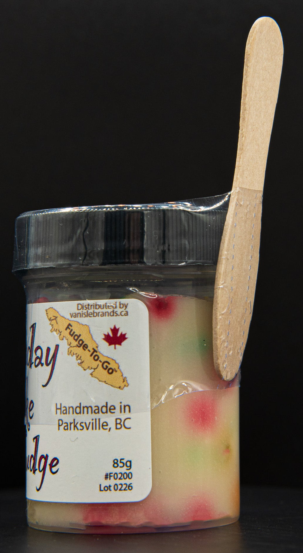 F0200 Birthday Cake Fudge-To-Go