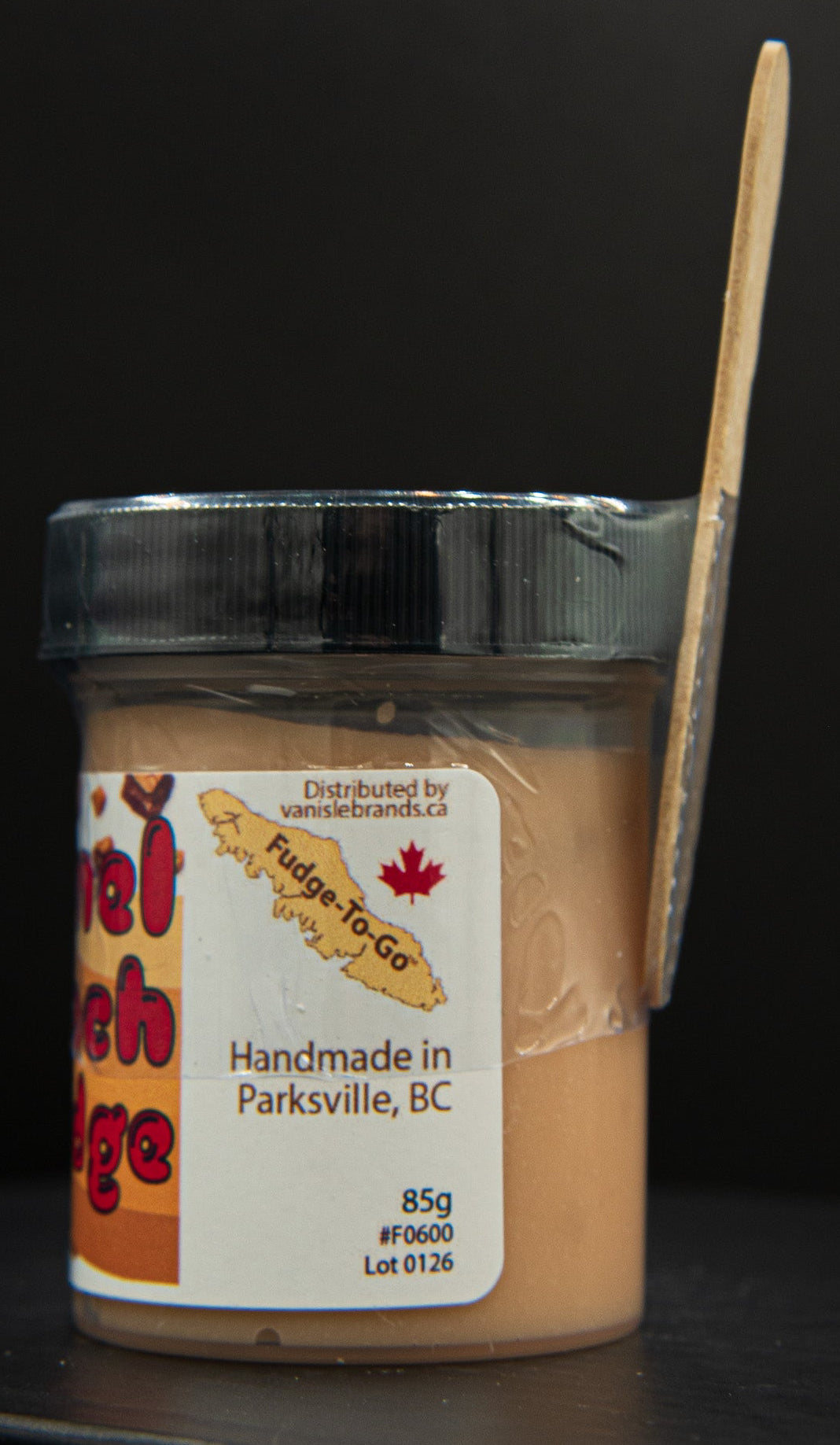 F0600 Caramel Crunch Fudge-To-Go