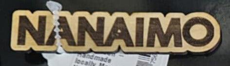 YOUR NAME Wood magnet - customized!