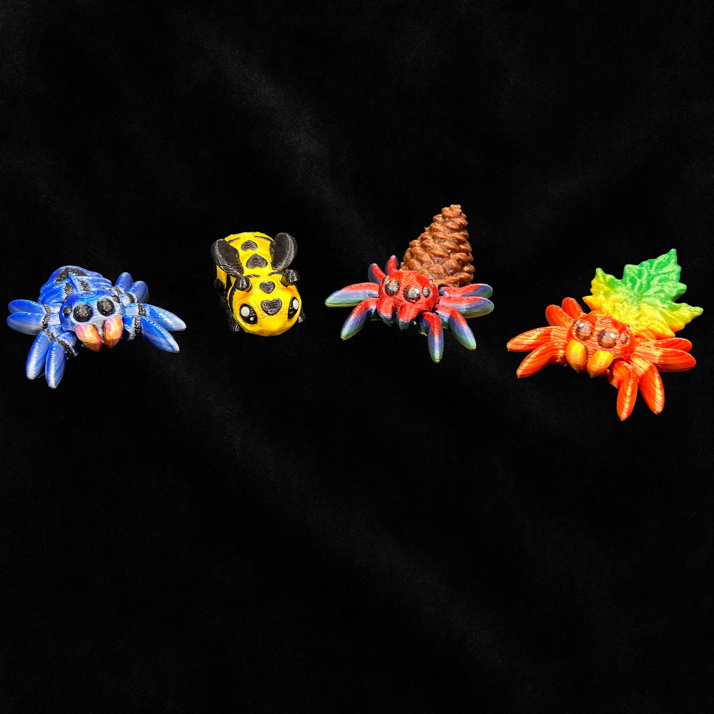 3D Printed mini animals group of 25