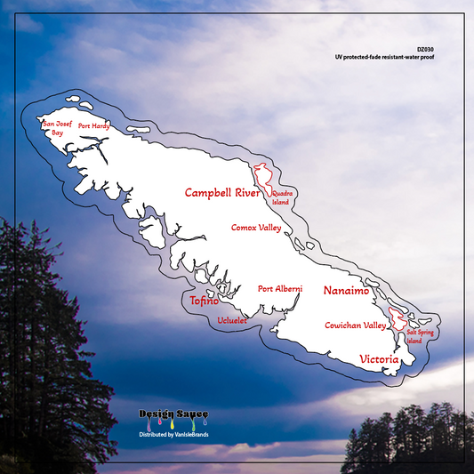 DZ030 locations on Vancouver Island