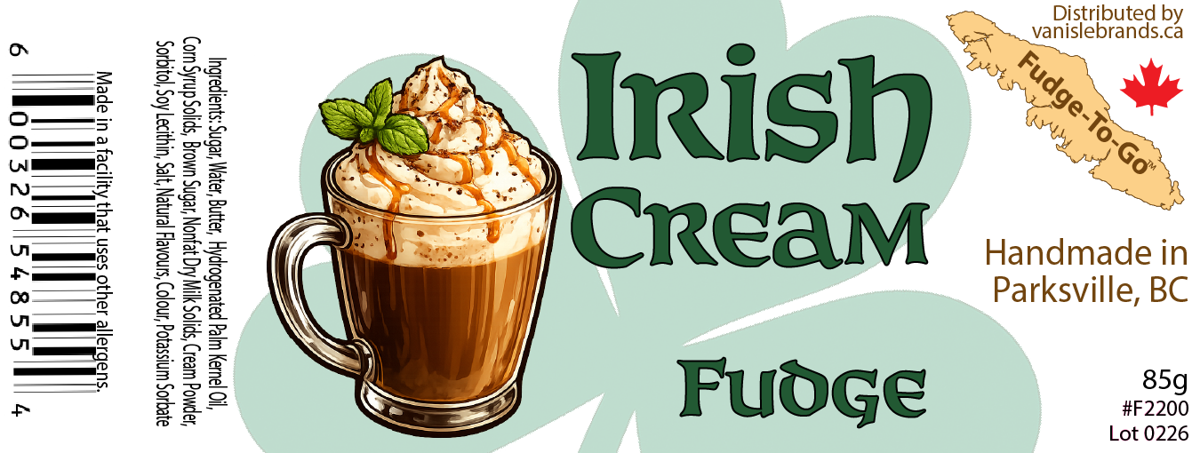 F2200 Irish Cream Fudge-To-Go
