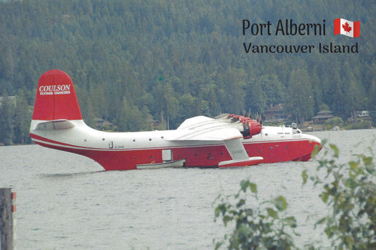 ME018 Water Bomber on Sproat Lake, Port Alberni