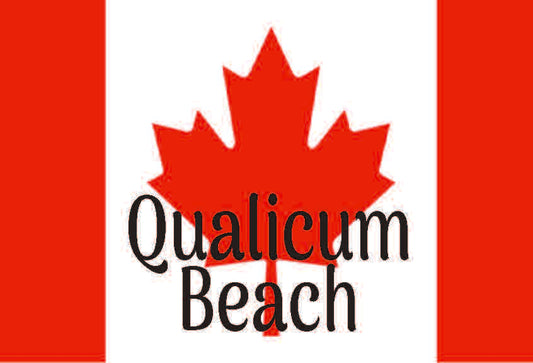 ML010 Qualicum Beach on Canada Flag