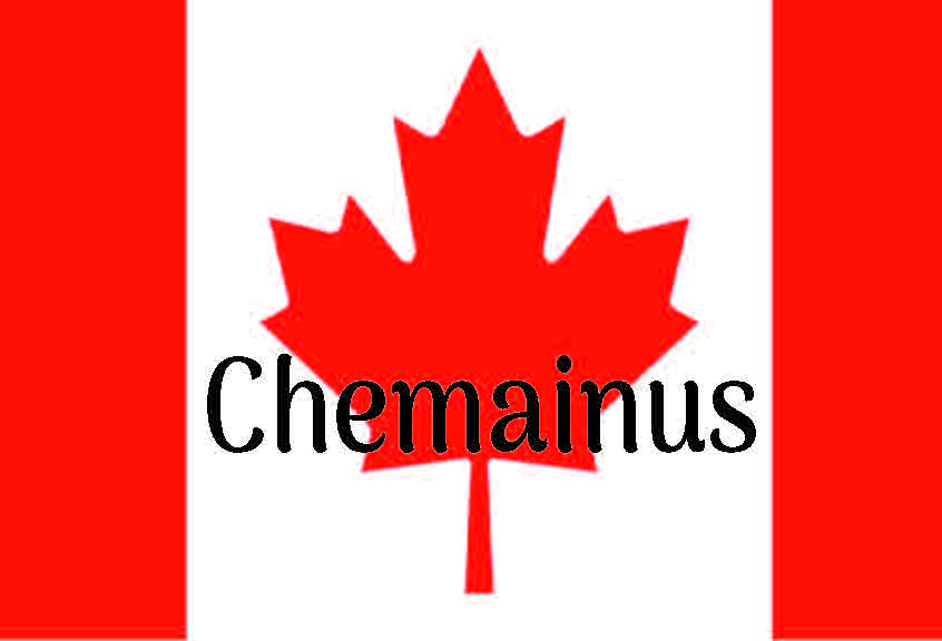 MP010 Chemainus on Canada Flag