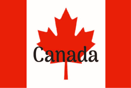 MZ010 Canada on Canada Flag
