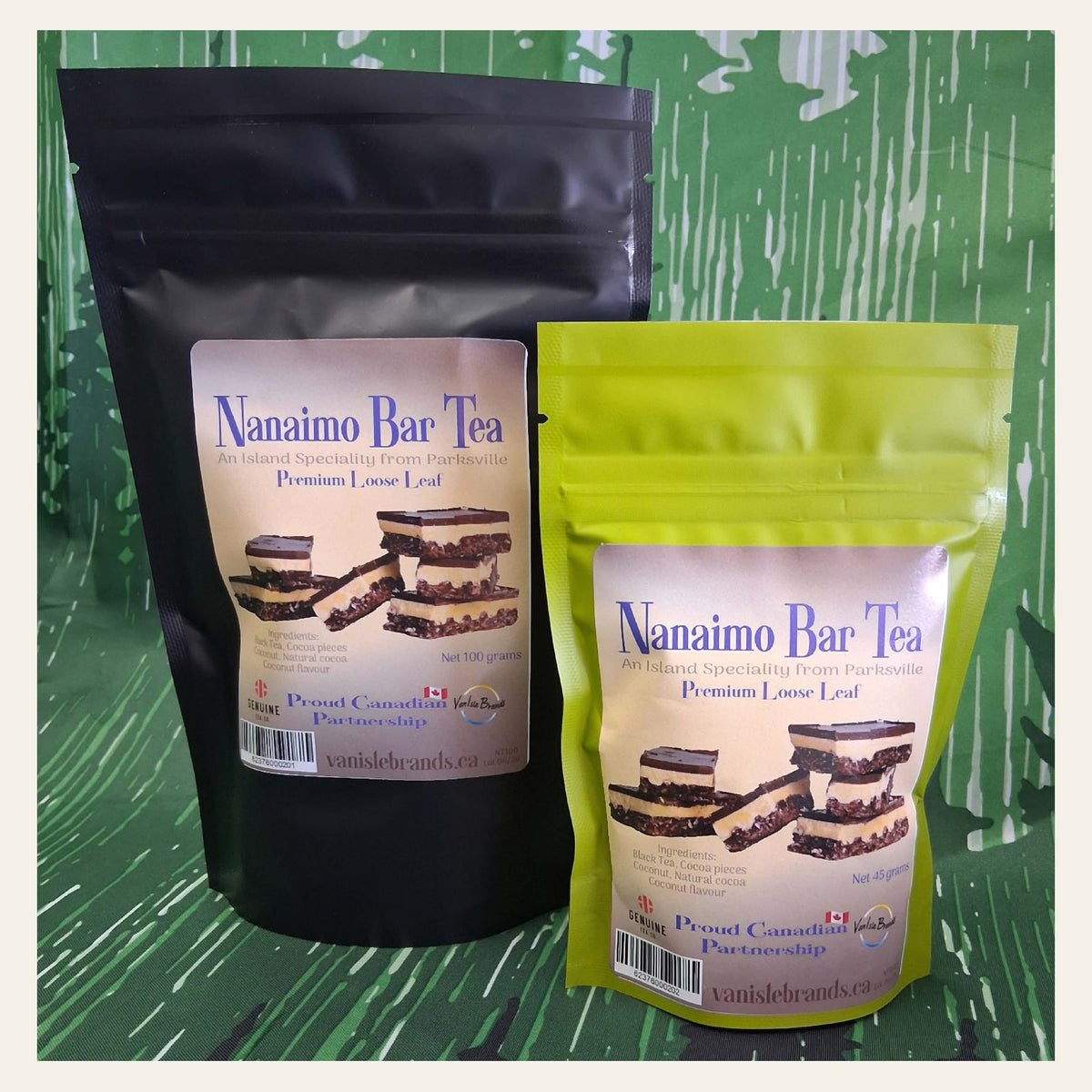 Nanaimo Bar Tea 100g bag