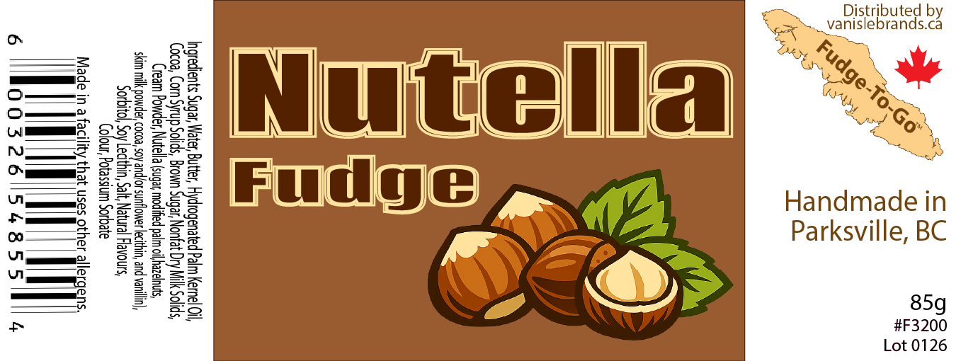 F3200 Nutella Fudge-To-Go
