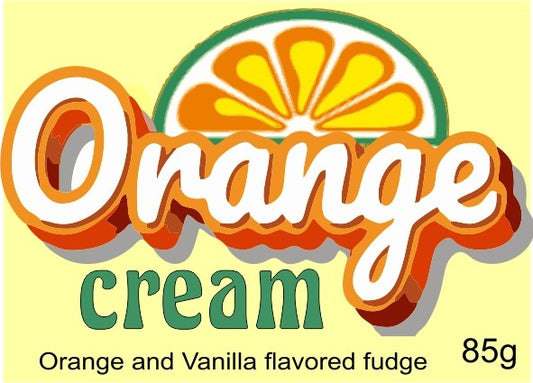 F3300 Orange Cream Fudge-To-Go