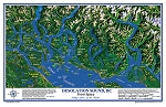 P4202 Desolation Sound, Placemap, laminated