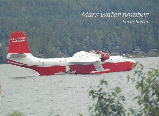 PE018 Mars Water Bomber on Sproat Lake, Port Alberni