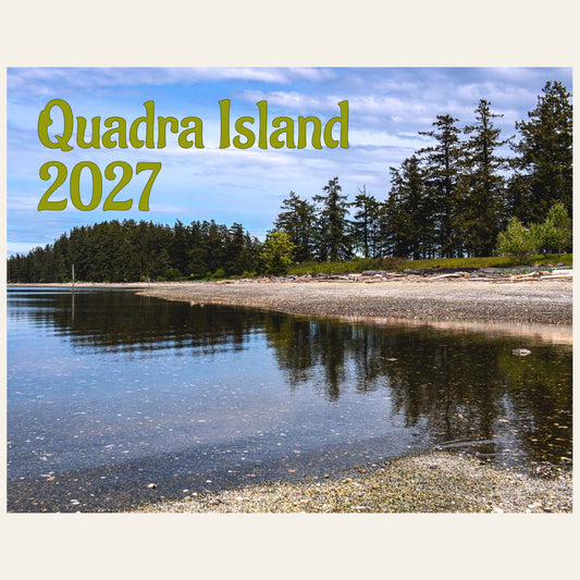 2027 Calendar Quadra Island