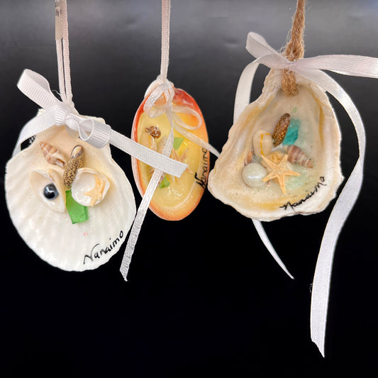 Seashell Ornament - customized!