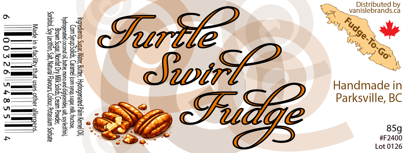 F4500 Turtle Swirl Fudge-To-Go