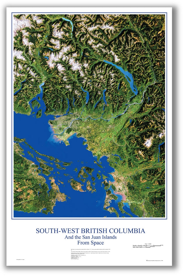 C10 SouthWest British Columbia, poster map