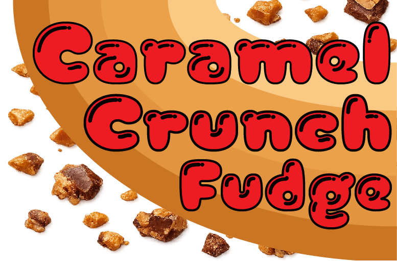F0600 Caramel Crunch Fudge-To-Go
