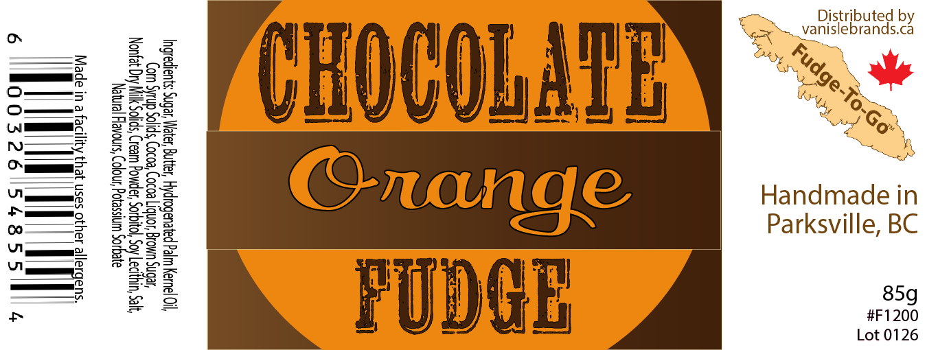 F1200 Chocolate Orange Fudge-To-Go