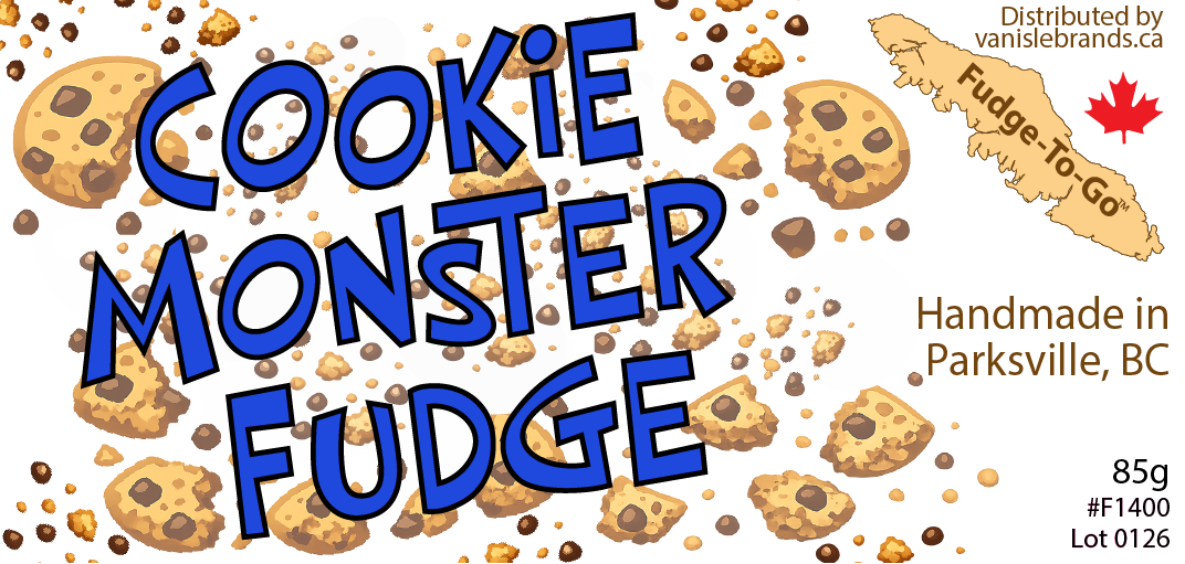 F1400 Cookie Monster Fudge-To-Go