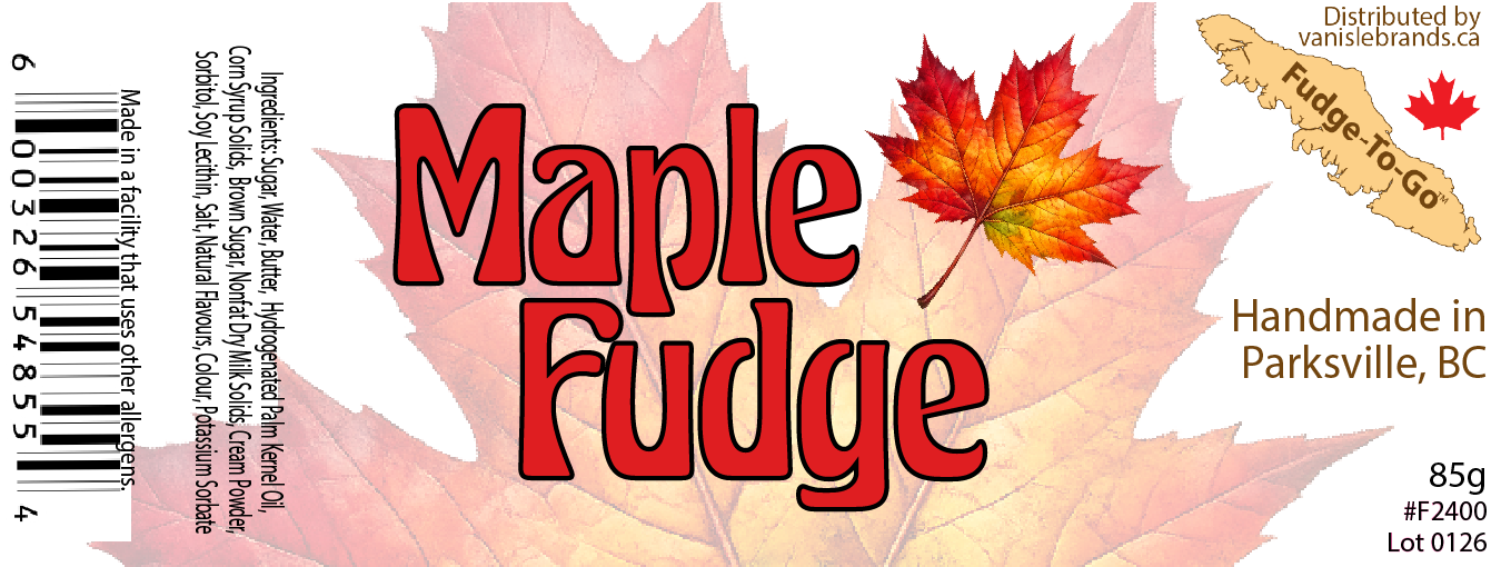 F2400 Maple Fudge-To-Go