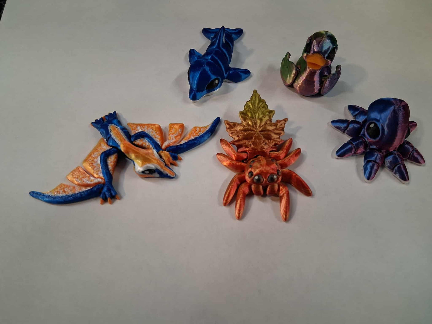 3D Printed mini animals