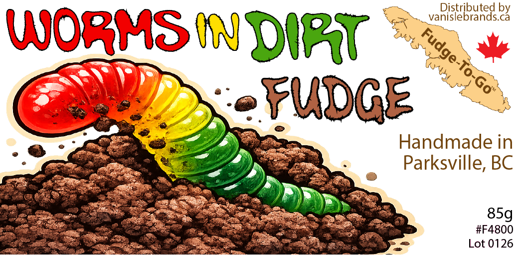 F4800 Worms in Dirt Fudge-To-Go