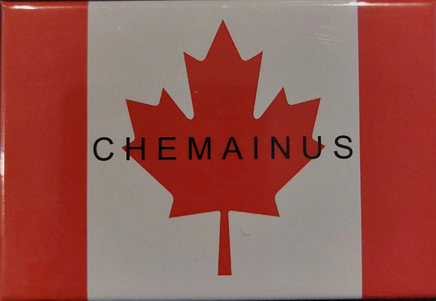 MP010 Chemainus on Canada Flag