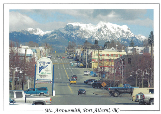 AE016 /AC 16 Mount Arrowsmith above Port Alberni