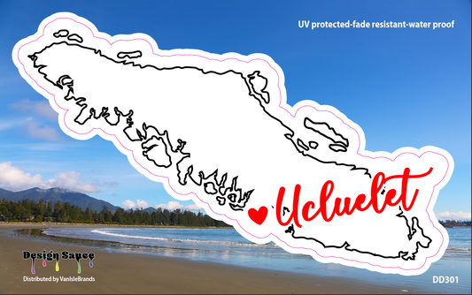 DD301 Ucluelet Heart Island 9"