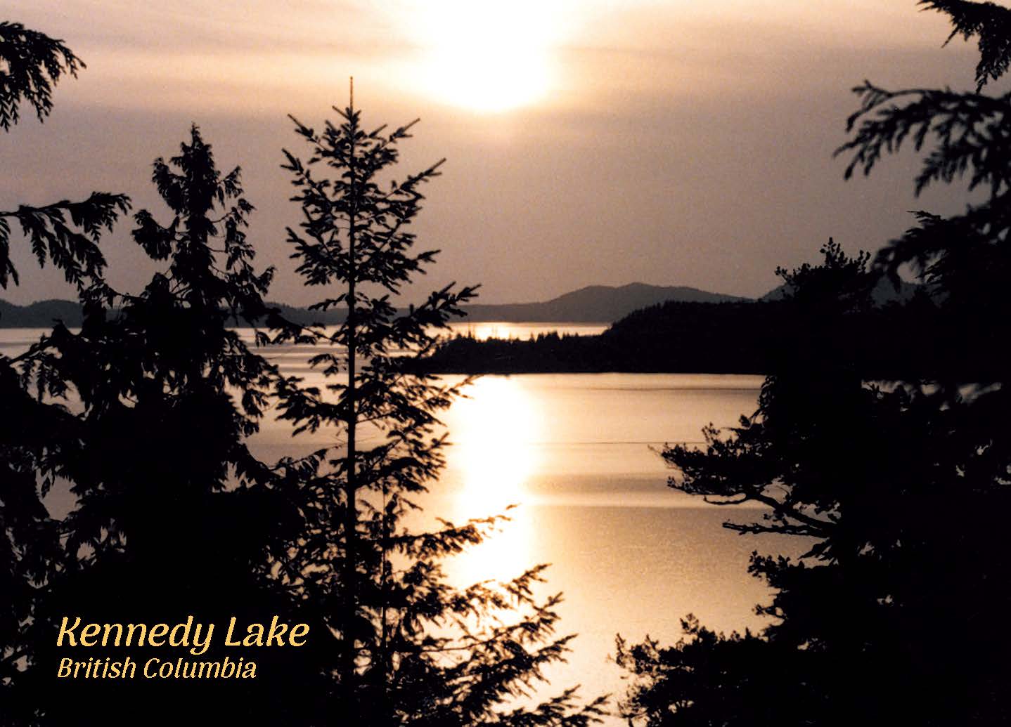 PD012 /P079 Kennedy Lake Sunset