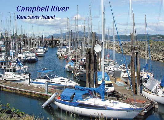 PH012 /P252 Boats in Harbour Campbell River